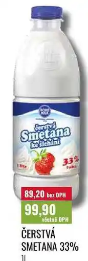 Ratio ČERSTVÁ SMETANA 33% nabídka