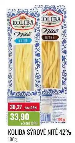 Ratio KOLIBA SÝROVÉ NITĚ 42% nabídka