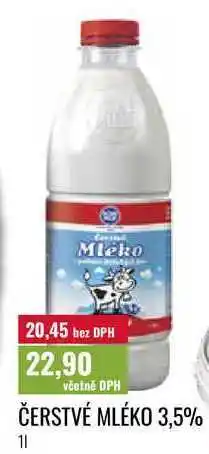 Ratio ČERSTVÉ MLÉKO 3,5% 11 nabídka