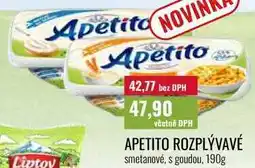 Ratio APETITO ROZPLÝVAVÉ, smetanové, s goudou nabídka