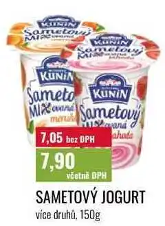 Ratio SAMETOVÝ JOGURT více druhů nabídka