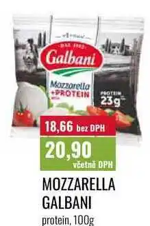 Ratio MOZZARELLA GALBANI protein nabídka