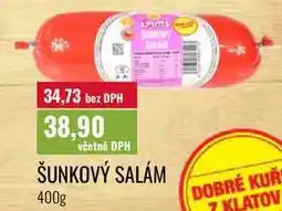 Ratio ŠUNKOVÝ SALÁM nabídka