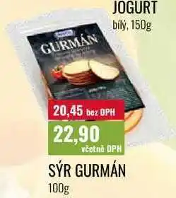 Ratio SÝR GURMÁN nabídka