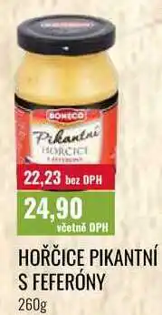 Ratio HOŘČICE PIKANTNÍ S FEFERÓNY nabídka