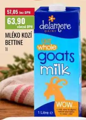 MLÉKO KOZĺ BETTINE 11