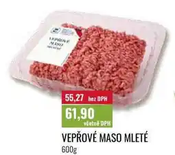 Ratio VEPŘOVÉ MASO MLETÉ nabídka