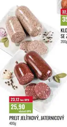 Ratio PREJT JELÍTKOVÝ, JATERNICOVÝ nabídka