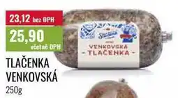 Ratio TLAČENKA VENKOVSKÁ nabídka