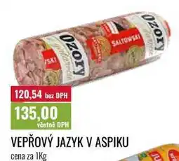 Ratio VEPŘOVÝ JAZYK V ASPIKU cena za nabídka