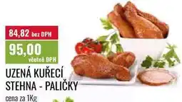Ratio UZENÁ KUŘECÍ STEHNA - PALIČKY cena za nabídka