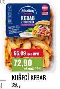 Ratio KUŘECÍ KEBAB -1 nabídka