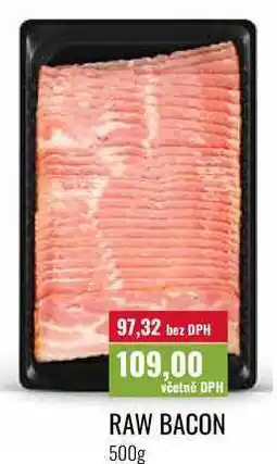 Ratio RAW BACON nabídka