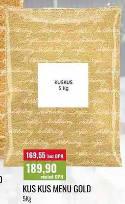 Ratio KUS KUS MENU GOLD nabídka
