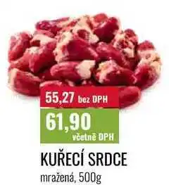 Ratio KUŘECÍ SRDCE mražená nabídka