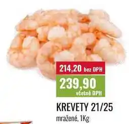Ratio KREVETY 21/25 mražené nabídka