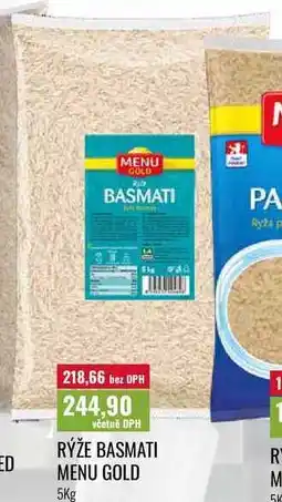 Ratio RÝŽE BASMATI MENU GOLD nabídka