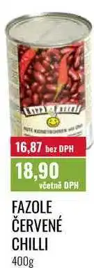 Ratio FAZOLE ČERVENÉ CHILLI nabídka