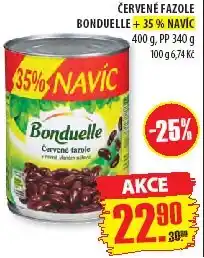 Ratio červené fazole Bonduelle 400g nabídka