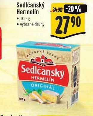 Jip Sedlčanský hermelín nabídka