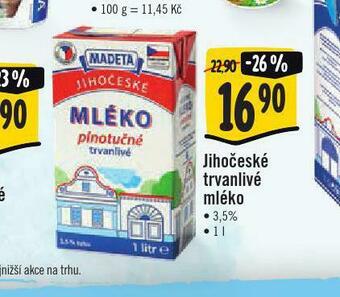 Jip Trvanlivé mléko 3,5% nabídka