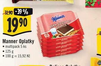 Jip Manner oplatky nabídka