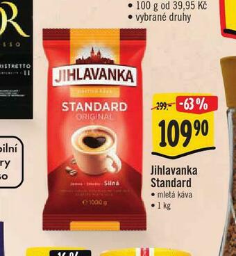Jip Jihlavanka standard mletá káva nabídka