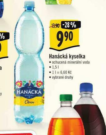 Jip Hanácká kyselka ochucená nabídka