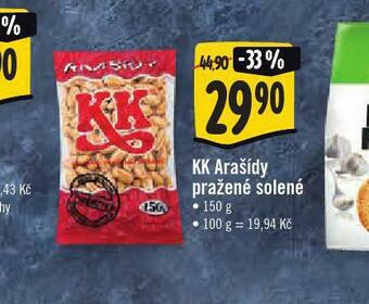 Jip Kk arašídy pražené solené nabídka
