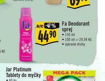 Jip Fa deodorant sprej nabídka