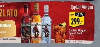 Jip Captain morgan spiced gold nabídka