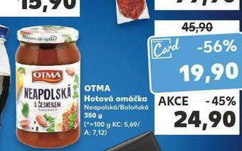 Kaufland Otma hotová omáčka nabídka