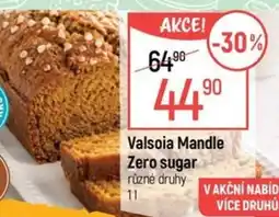 Globus Valsoia Mandle Zero sugar nabídka