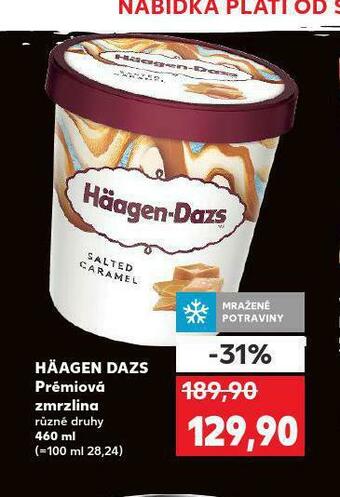 Kaufland Haagen-dazs zmrzlina nabídka