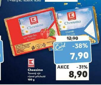 Kaufland Cheesimo tavený sýr nabídka