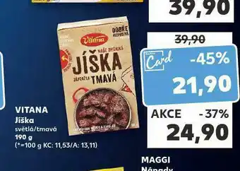 Kaufland Vitana jíška nabídka
