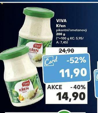 Kaufland Viva křen nabídka
