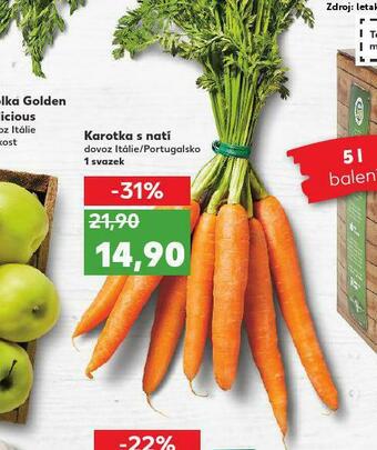 Kaufland Karotka s natí nabídka