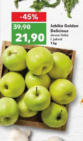 Kaufland Jablka nabídka