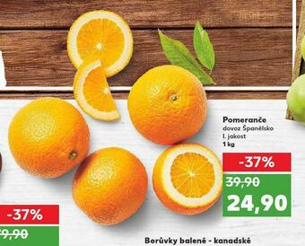 Kaufland Pomeranče nabídka