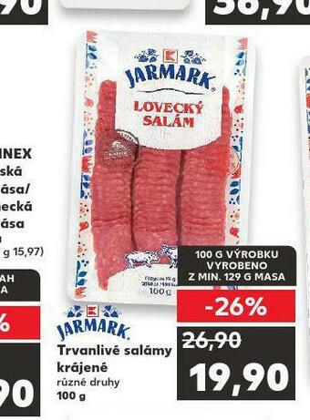Kaufland Trvanlivé salámy nabídka