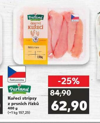 Kaufland Kuřecí stripsy z prsních řízků nabídka