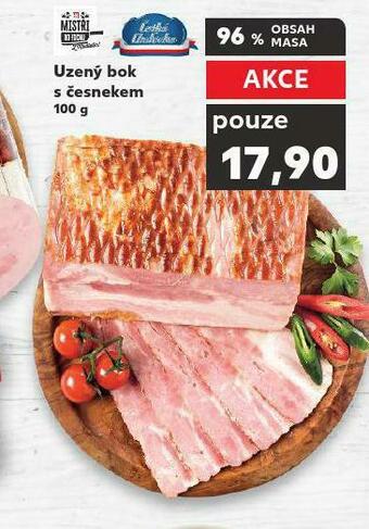 Kaufland Uzený bok s česnekem nabídka
