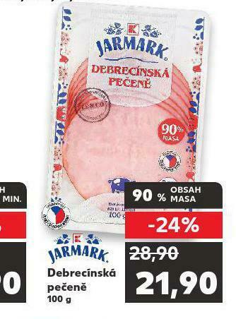 Kaufland Debrecínská pečeně nabídka