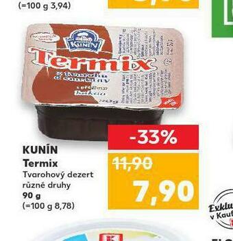 Kaufland Kunín termix nabídka