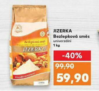 Kaufland Jizerka bezlepková směs nabídka