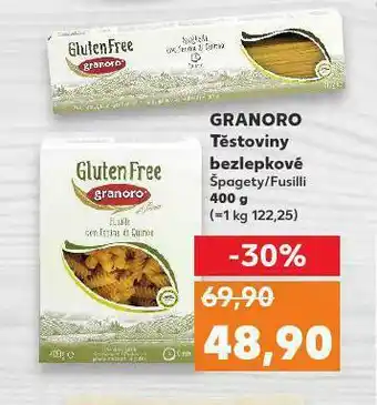 Kaufland Těstoviny bezlepkové nabídka