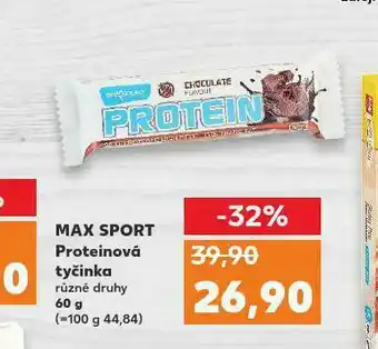 Kaufland Proteinová tyčinka nabídka