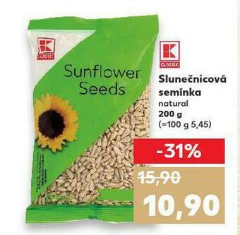 Kaufland Slunečnicová semínka nabídka
