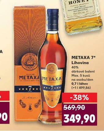 Kaufland Metaxa 7* lihovina nabídka